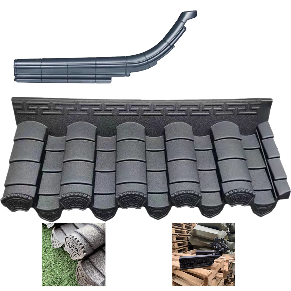 Teja antigua estilo HUI