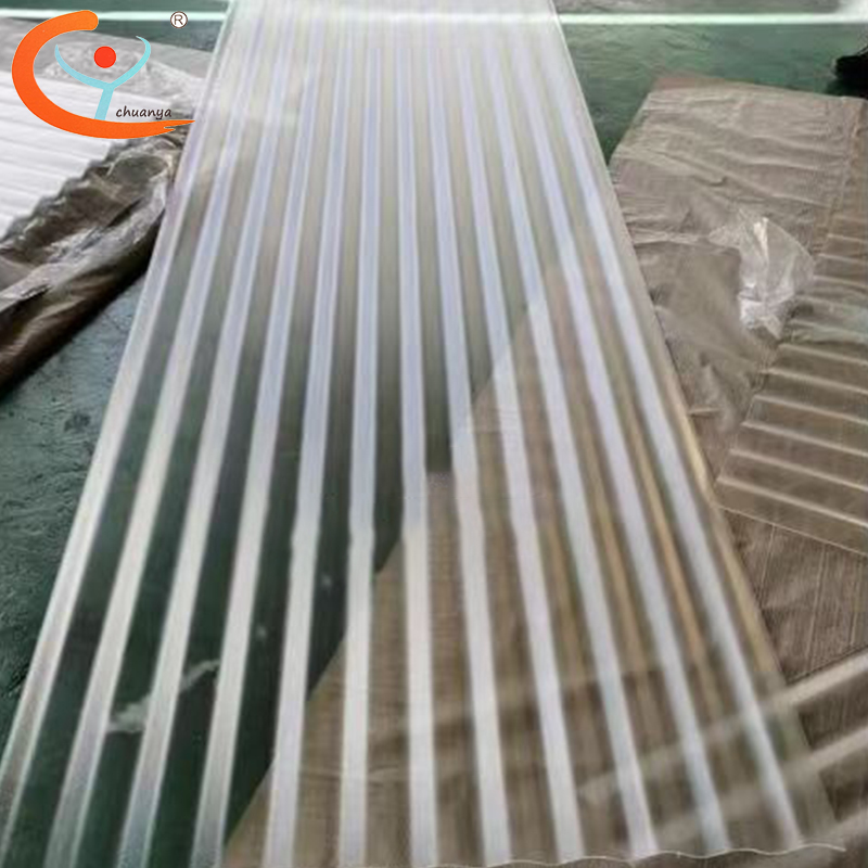 Azulejo de resina transparente