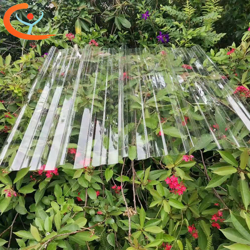 Azulejo de resina transparente