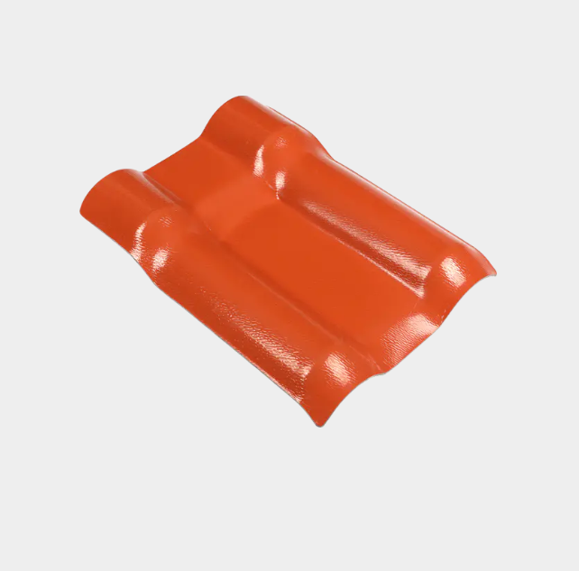 yellow roof tiles